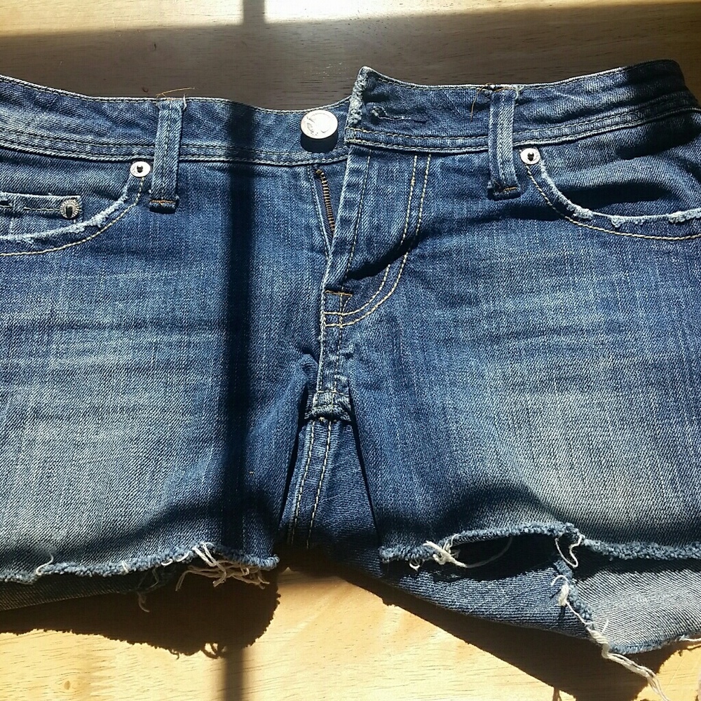 Boyfriend relaxed flare shorts